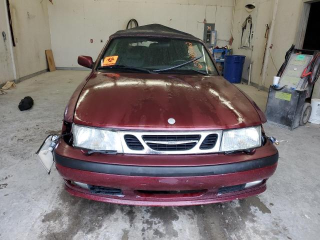 YS3DF78K437004944 - 2003 SAAB 9-3 SE MAROON photo 5