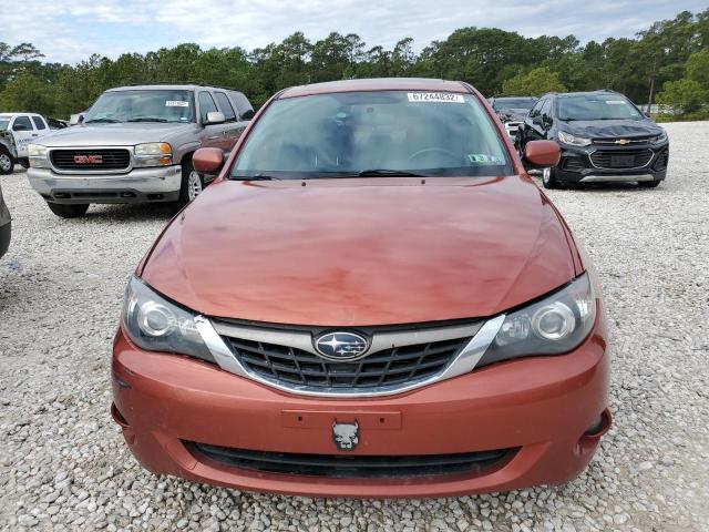 JF1GE60629H521720 - 2009 SUBARU IMPREZA 2. ORANGE photo 5