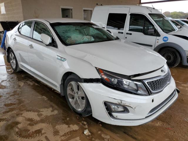 KNAGM4AD3G5092372 - 2016 KIA OPTIMA HYB WHITE photo 1