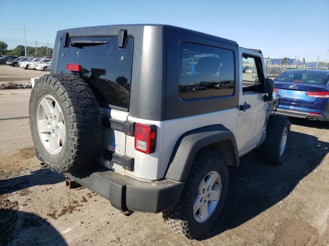 1J4AA2D17AL127208 - 2010 JEEP WRANGLER S SILVER photo 4