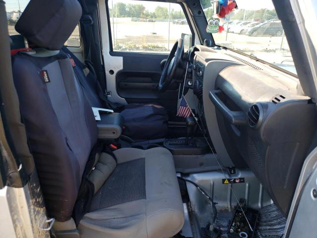 1J4AA2D17AL127208 - 2010 JEEP WRANGLER S SILVER photo 5