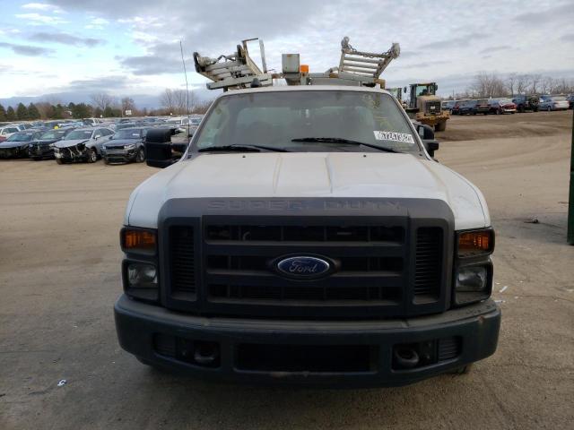 1FDSF30548EC23205 - 2008 FORD F350 SRW S WHITE photo 5