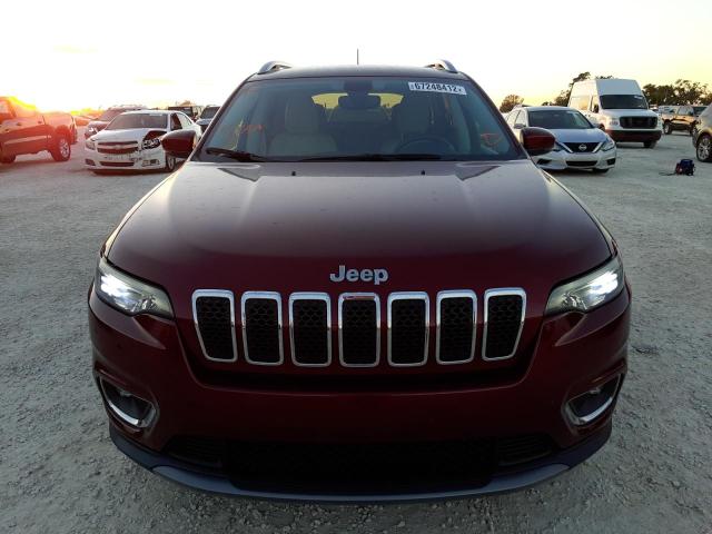 1C4PJLDB3KD242317 - 2019 JEEP CHEROKEE L RED photo 5