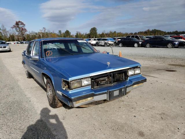 1G6CD6981F4203285 - 1985 CADILLAC DEVILLE BLUE photo 9