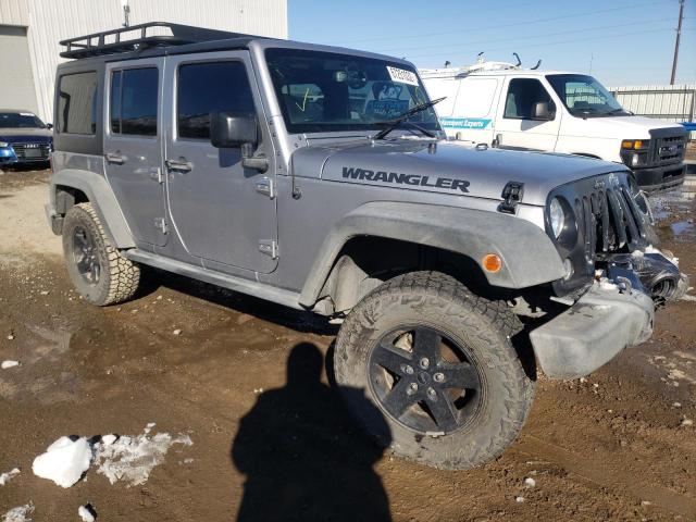 1C4BJWDG3GL121551 - 2016 JEEP WRANGLER U Silber Foto 4