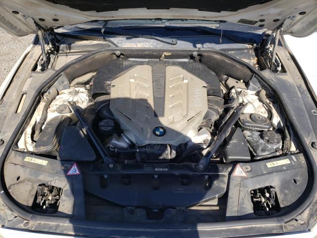WBASN4C50AC208577 - 2010 BMW 550 GT WHITE photo 11