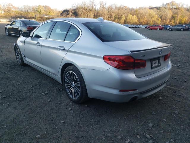 WBAJR7C01LCE50841 - 2020 BMW 530 XI SILVER photo 3