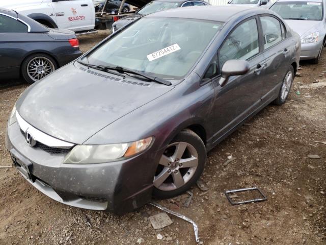 19XFA1F6XBE024891 - 2011 HONDA CIVIC LX-S Сұр фото 2