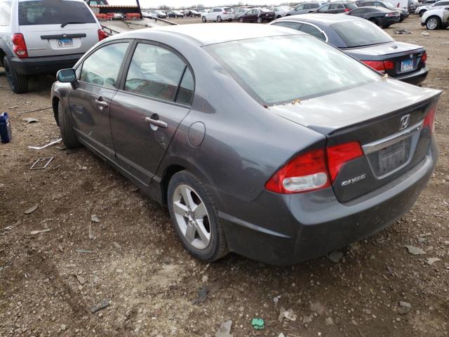 19XFA1F6XBE024891 - 2011 HONDA CIVIC LX-S Сұр фото 3