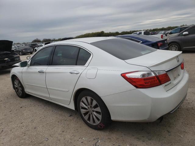 1HGCR3F84DA025843 - 2013 HONDA ACCORD EXL WHITE photo 2