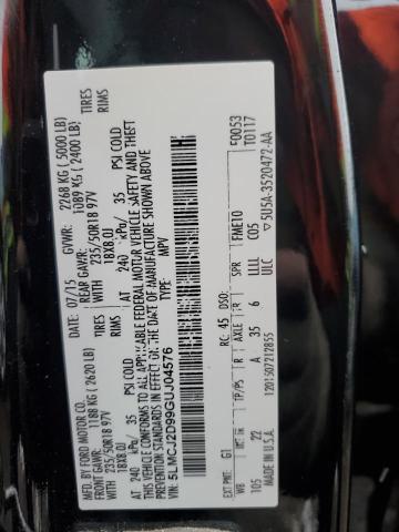 5LMCJ2D99GUJ04576 - 2016 LINCOLN MKC SELECT BLACK photo 14