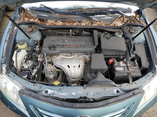 4T1BE46K08U730856 - 2008 TOYOTA CAMRY CE GREEN photo 11