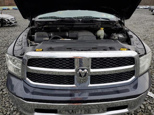 1C6RR7GG5GS298480 - 2016 RAM 1500 SLT BLACK photo 11