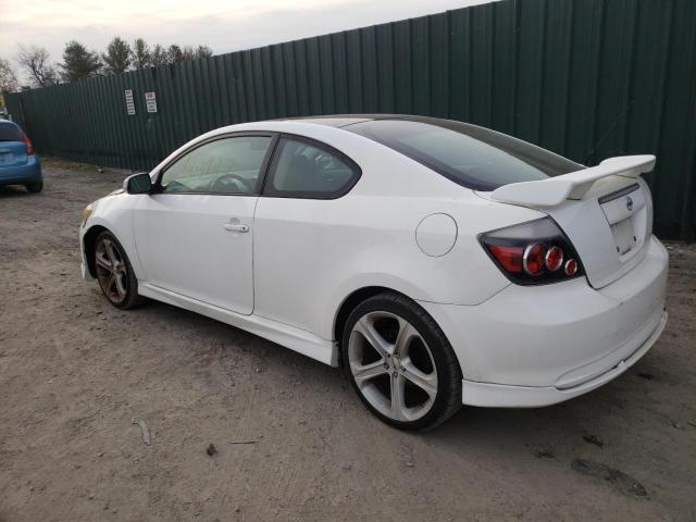 JTKDE167380229161 - 2008 TOYOTA SCION TC WHITE photo 2