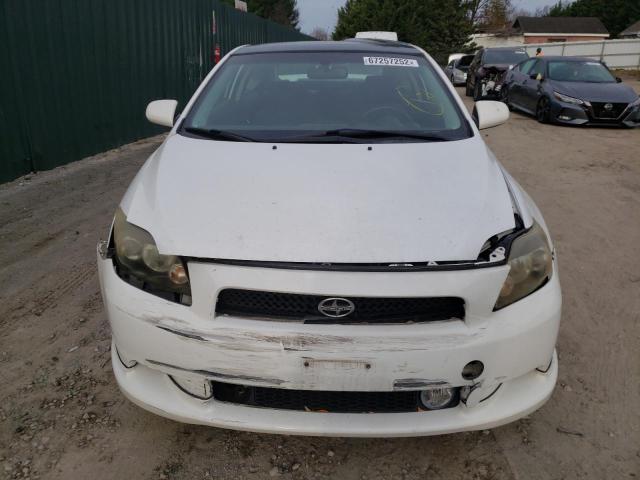 JTKDE167380229161 - 2008 TOYOTA SCION TC WHITE photo 5