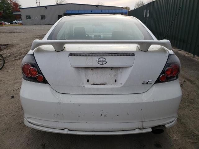 JTKDE167380229161 - 2008 TOYOTA SCION TC WHITE photo 6