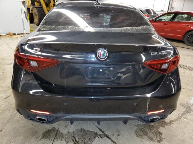 ZARFAEDN0J7563834 - 2018 ALFA ROMEO GIULIA Q4 BLACK photo 6