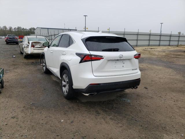 JTJBARBZXH2138132 - 2017 LEXUS NX 200T BA WHITE photo 3