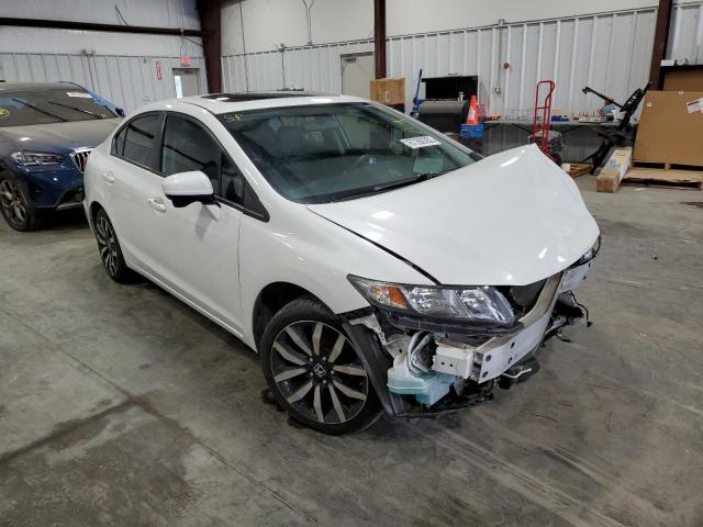 19XFB2F90FE085332 - 2015 HONDA CIVIC EXL 白色 照片 1