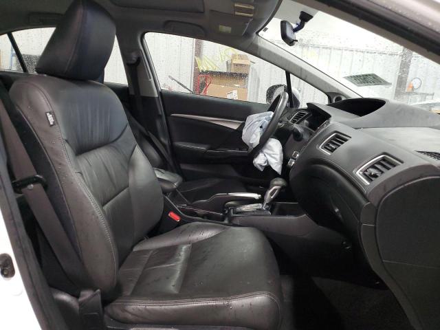 19XFB2F90FE085332 - 2015 HONDA CIVIC EXL 白色 照片 5