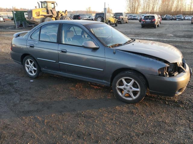 3N1BB51D91L118685 - 2001 NISSAN SENTRA SE GRAY photo 4