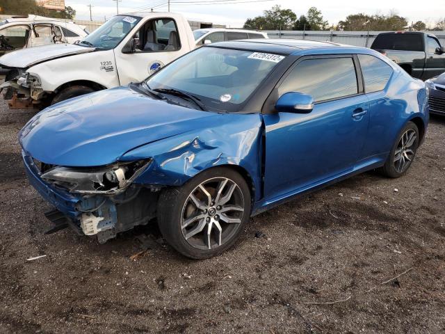 JTKJF5C77FJ008469 - 2015 TOYOTA SCION TC 蓝色 照片 1