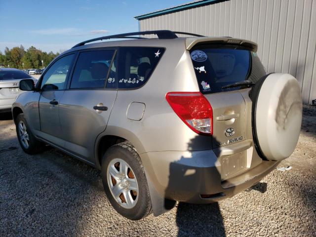 JTMZD33V675073780 - 2007 TOYOTA RAV4 GOLD photo 2