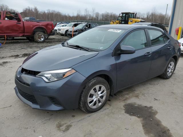 2T1BPRHE7EC043384 - 2014 TOYOTA COROLLA EC GRAY photo 1