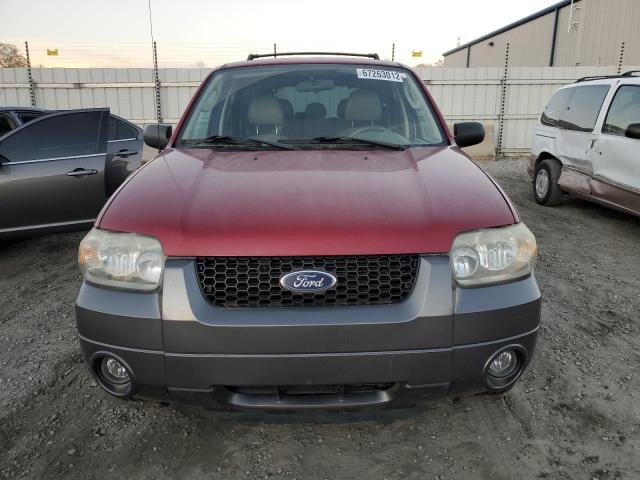 1FMYU93166KC34216 - 2006 FORD ESCAPE MAROON photo 5