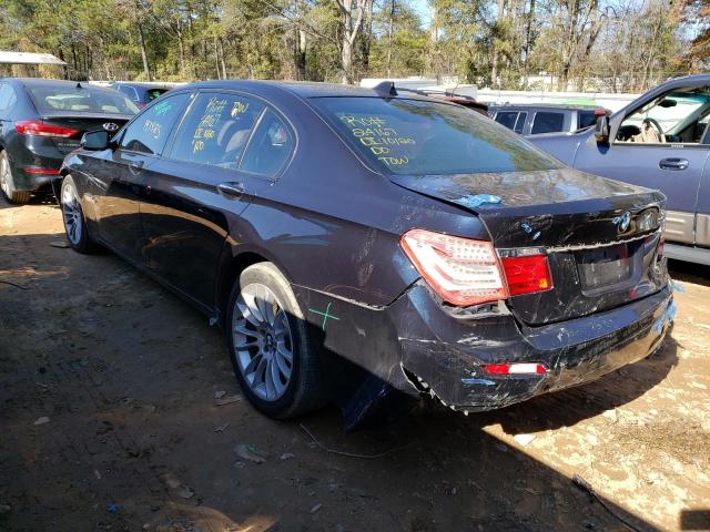 WBAKB8C56BCY65157 - 2011 BMW ALPINA B7 BLUE photo 2