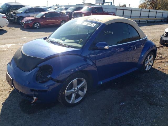 3VWRF31Y18M420092 - 2008 VOLKSWAGEN NEW BEETLE 蓝色 照片 1