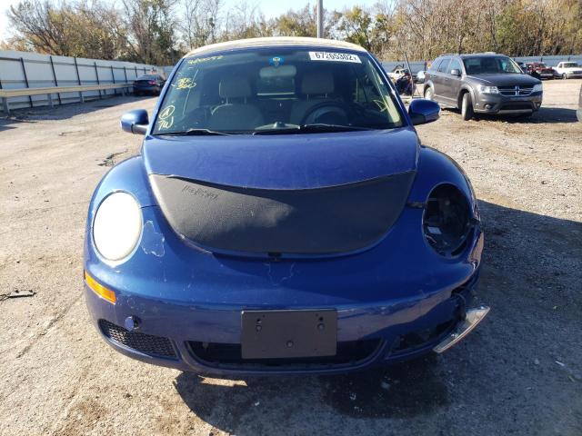 3VWRF31Y18M420092 - 2008 VOLKSWAGEN NEW BEETLE 蓝色 照片 5
