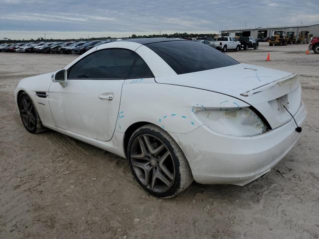 WDDPK4HAXFF103466 - 2015 MERCEDES-BENZ SLK 250 WHITE photo 2