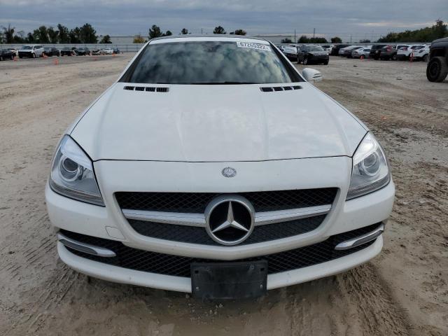 WDDPK4HAXFF103466 - 2015 MERCEDES-BENZ SLK 250 WHITE photo 5