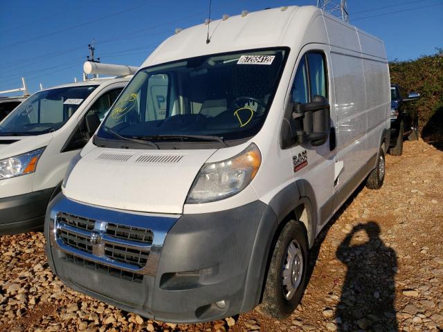 3C6TRVDG9GE121724 - 2016 RAM PROMASTER WHITE photo 2