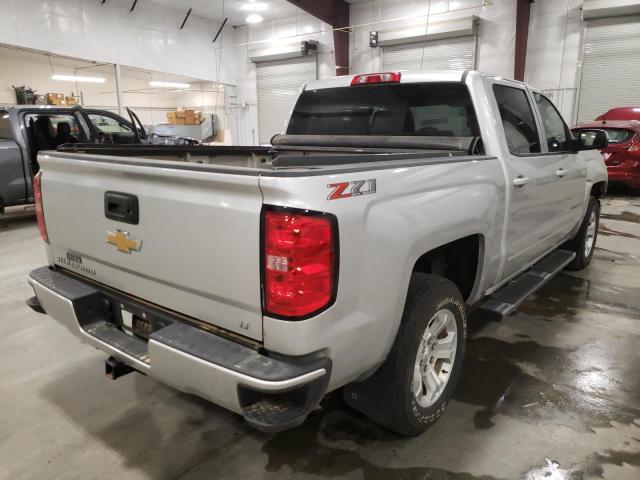 3GCUKREC7JG560291 - 2018 CHEVROLET SILVERADO SILVER photo 4