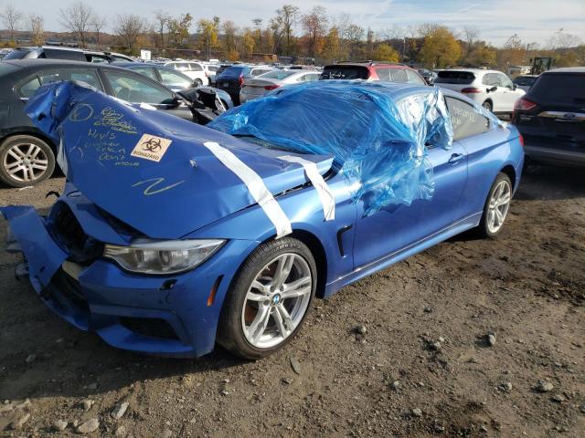 WBA3N9C53EK246012 - 2014 BMW 428 XI BLUE photo 2