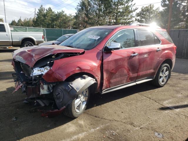 2GNFLGE56C6289970 - 2012 CHEVROLET EQUINOX MAROON photo 1