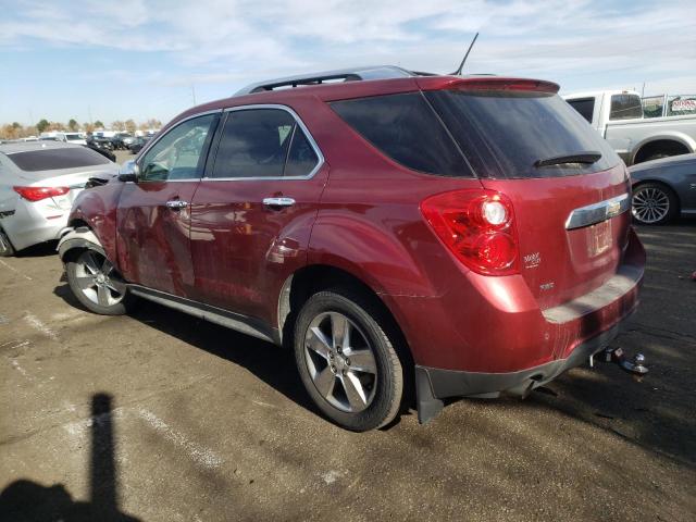 2GNFLGE56C6289970 - 2012 CHEVROLET EQUINOX MAROON photo 2