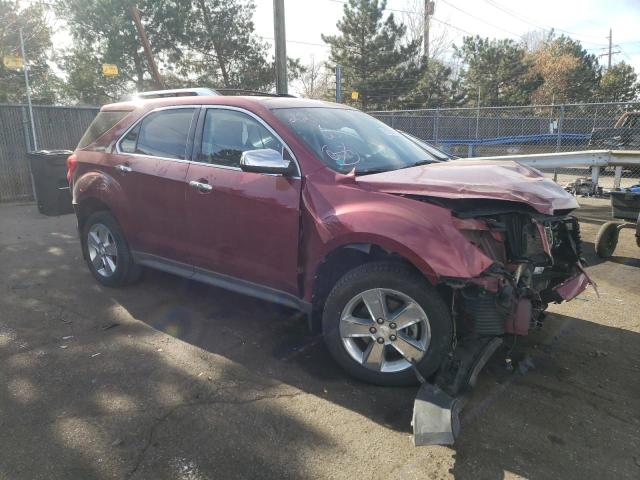 2GNFLGE56C6289970 - 2012 CHEVROLET EQUINOX MAROON photo 4