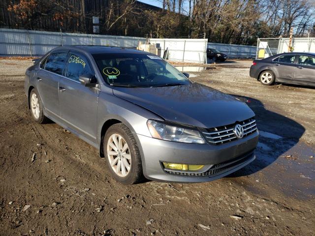 1VWCP7A34DC058432 - 2013 VOLKSWAGEN PASSAT SEL GRAY photo 4