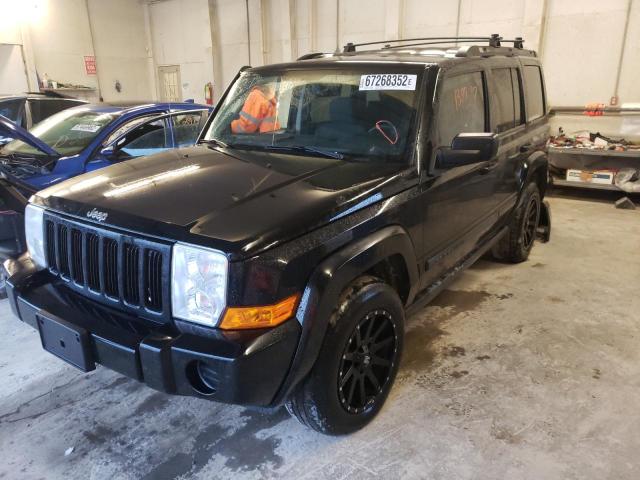 1J8HG48K56C204157 - 2006 JEEP COMMANDER 黑色 照片 1