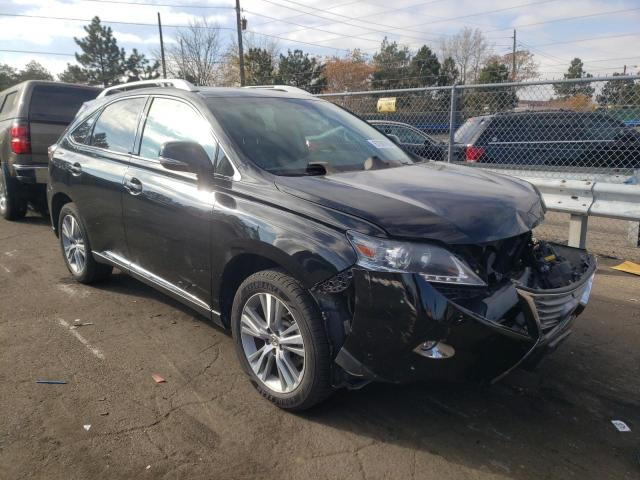 2T2BC1BA1FC008341 - 2015 LEXUS RX 450H BLACK photo 1