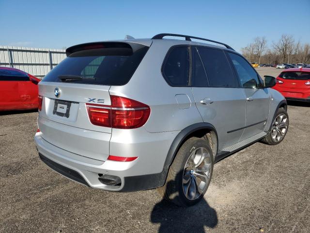 5UXZV8C50CL422401 - 2012 BMW X5 XDRIVE5 SILVER photo 4