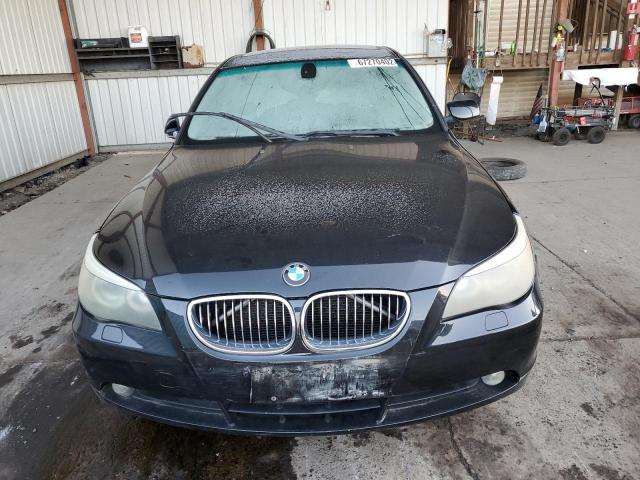 WBANF335X6CS37998 - 2006 BMW 525 XI BLACK photo 5