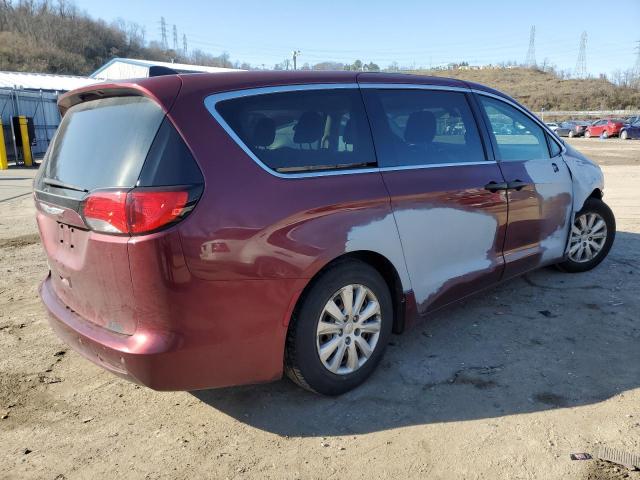 2C4RC1AG2JR235443 - 2018 CHRYSLER PACIFICA L RED photo 3