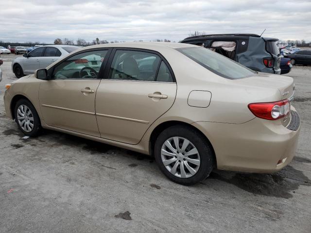 5YFBU4EE3DP102672 - 2013 TOYOTA COROLLA S GOLD photo 2