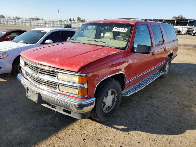 3GNEC16R0XG169876 - 1999 CHEVROLET SUBURBAN RED photo 1