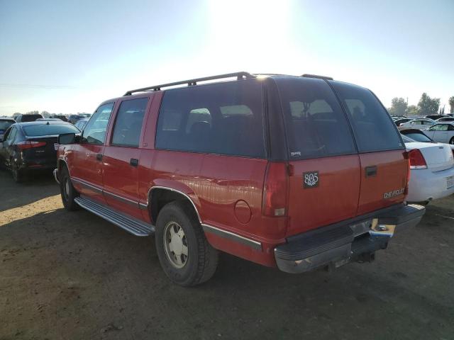 3GNEC16R0XG169876 - 1999 CHEVROLET SUBURBAN RED photo 2