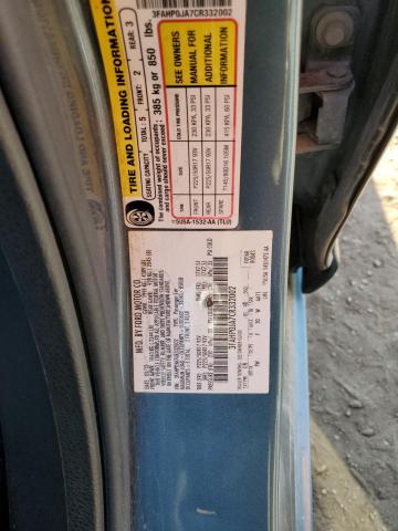 3FAHP0JA7CR332002 - 2012 FORD FUSION SEL GRAY photo 10